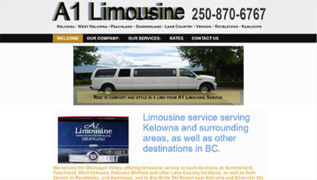 A1 Limo is an established limousine service serving Kelowna and surrounding locations.