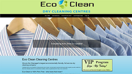 ECO Clean is your Kelowna drycleaning environmentally friendly go-to place for all your Kelowna and Vernon drycleaning needs.