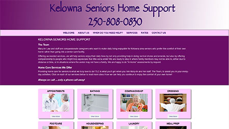 Offering many services that will help Kelowna seniors achieve independence in their own homes.
