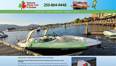 Choose a water taxi ride  or a leisurely cruise on Lake Okanagan while in Kelowna.