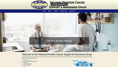 Kelowna Prostate Cancer Support & Awareness Group, helping those affected by prostate cancer in the Kelowna area.