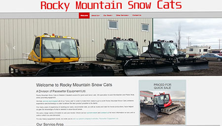 Rocky Mountain Snow Cats, Western Canada's source for good used snow cats located in the Calgary Region.